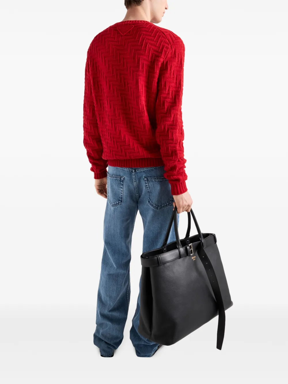 Prada Low waist jeans Blauw