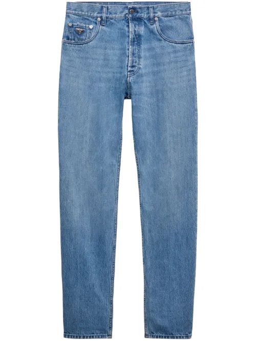 Jean slim à taille basse - Prada - Modalova