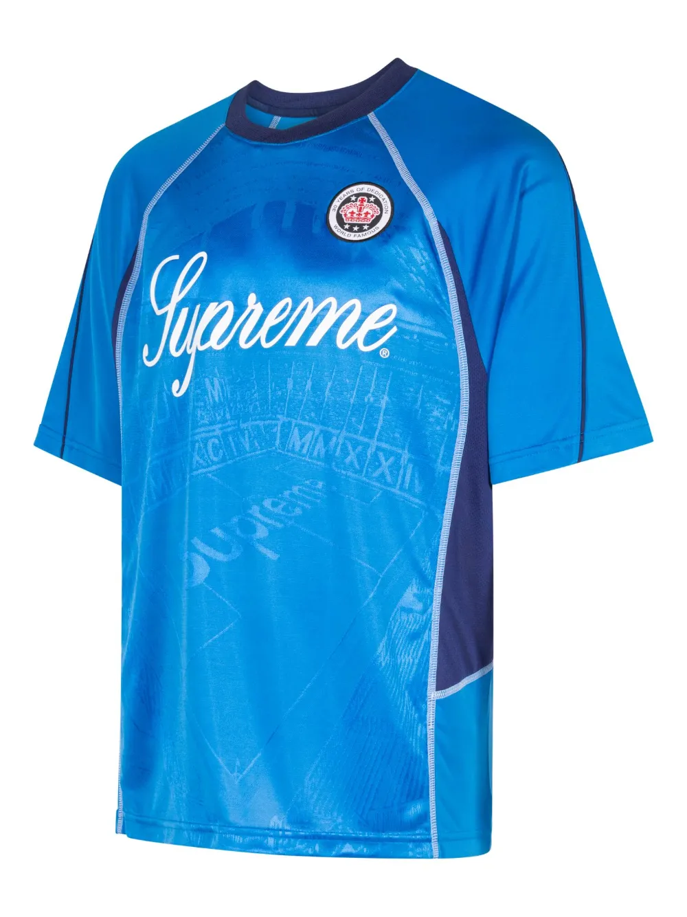 Supreme Jacquard Soccer Jersey Blue
