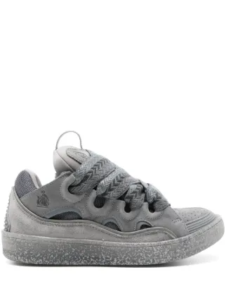 Lanvin Curb Sneakers | Grey | FARFETCH UK