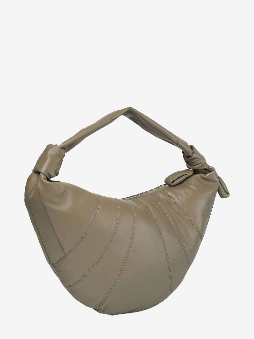 LEMAIRE medium Croissant shoulder bag - Groen