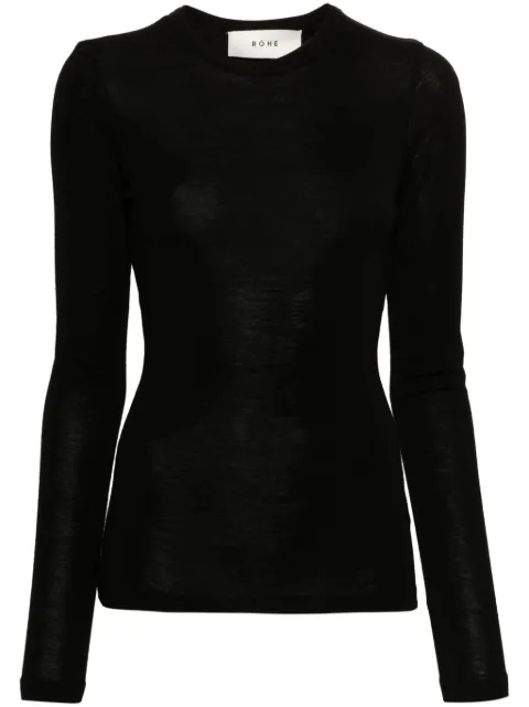 Róhe  crew-neck long-sleeve t-shirt