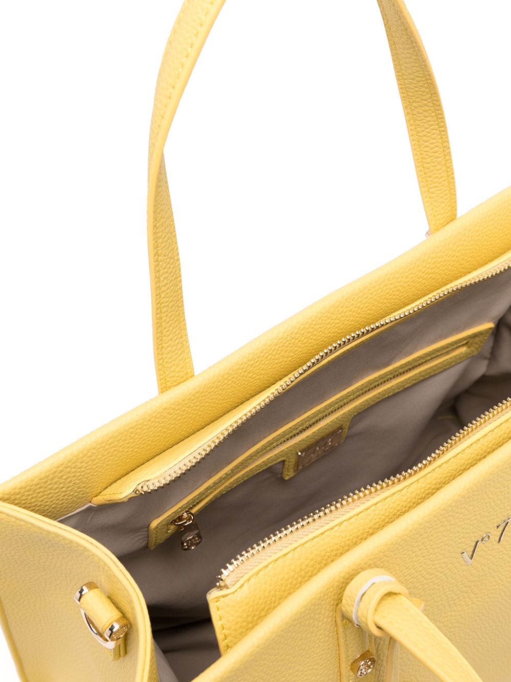 Shop V73 Visia Tote Bag In Yellow