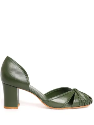 Sarah Chofakian Scarpin Sarah Com Salto 55mm | Dourado | FARFETCH BR