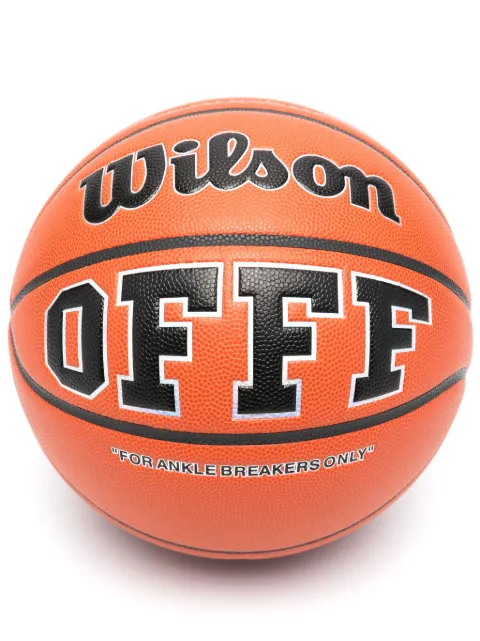 Off-White x Wilson basketball 