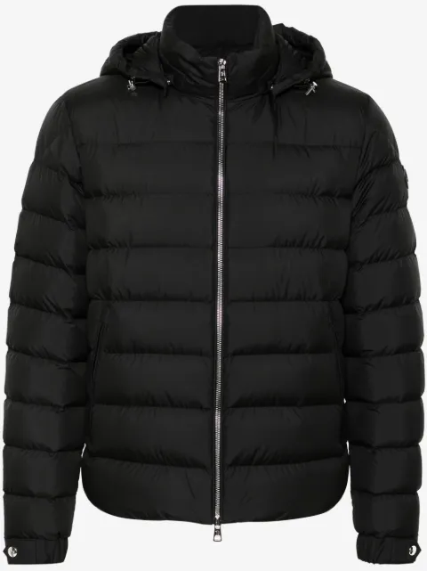 Moncler hooded quilted jacket