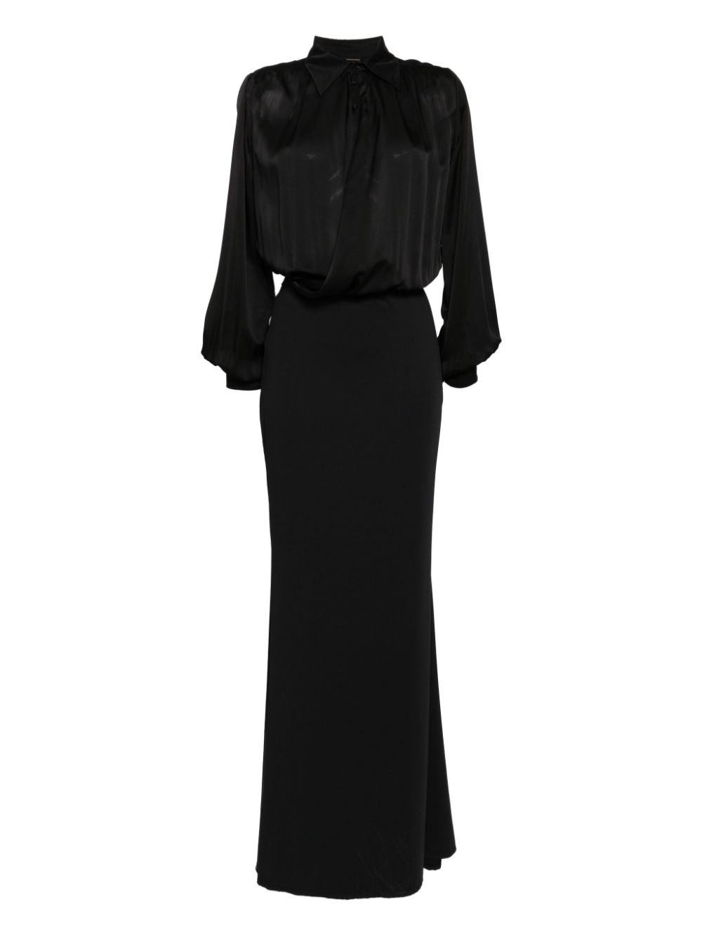 Kiki de Montparnasse crossover dress - Black