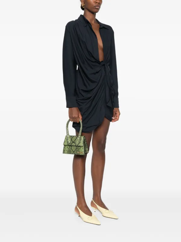 Jacquemus Le Chiquito Moyen Tote Bag Green FARFETCH PH