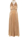 alice + olivia Tresa maxi dress - Gold