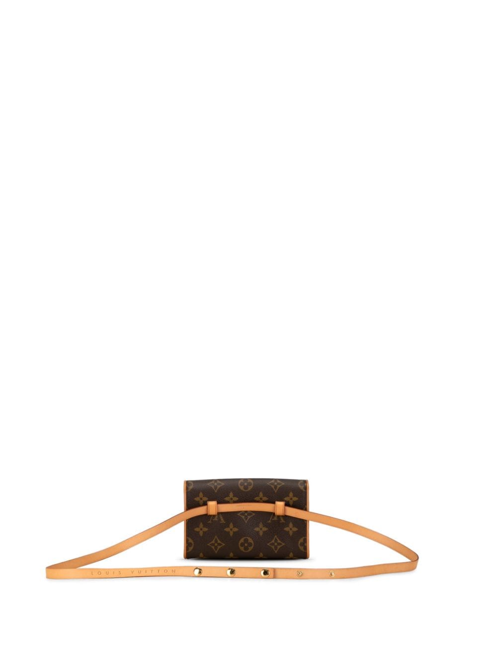 Louis Vuitton Pre-Owned 2002 Monogram Pochette Florentine belt bag - Bruin