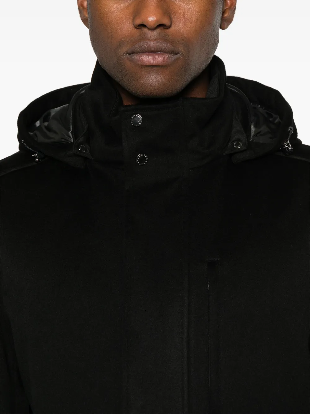 Paul & Shark Parka met capuchon Zwart