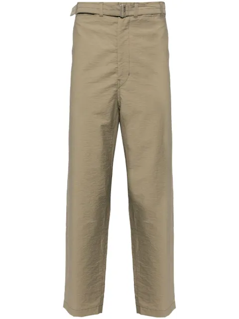 LEMAIRE belted tapered trousers