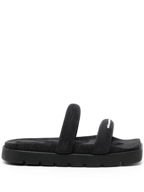 Alexander Wang jay denim flatform sandal Women