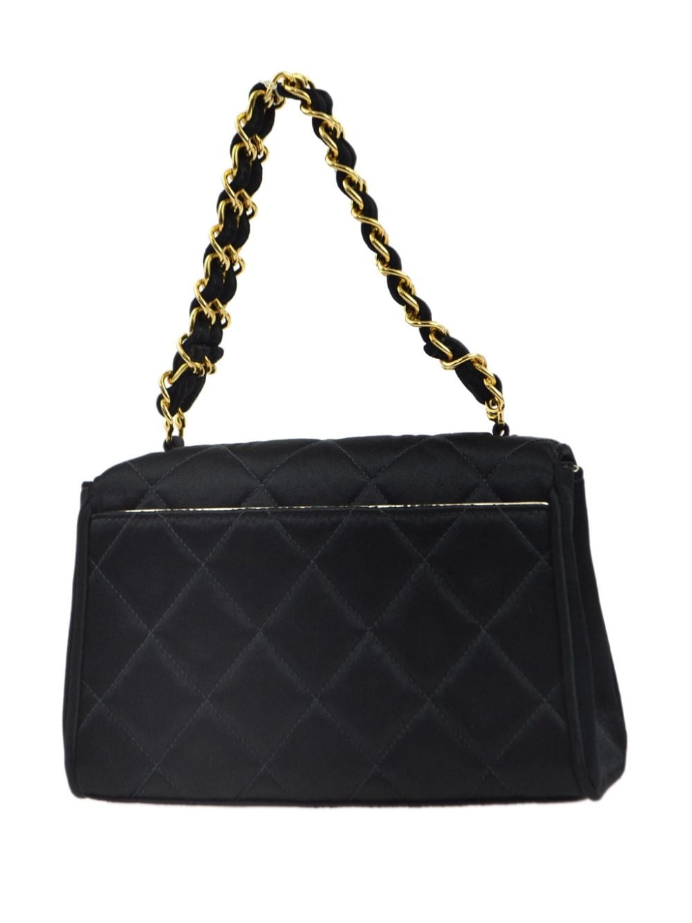 CHANEL Pre-Owned 1995 CC handtas met draaislot - Zwart