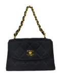 CHANEL Pre-Owned 1995 CC turn-lock handbag - Black