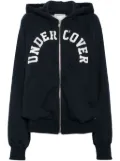 Undercover Oversized zip-up jacket - Blue