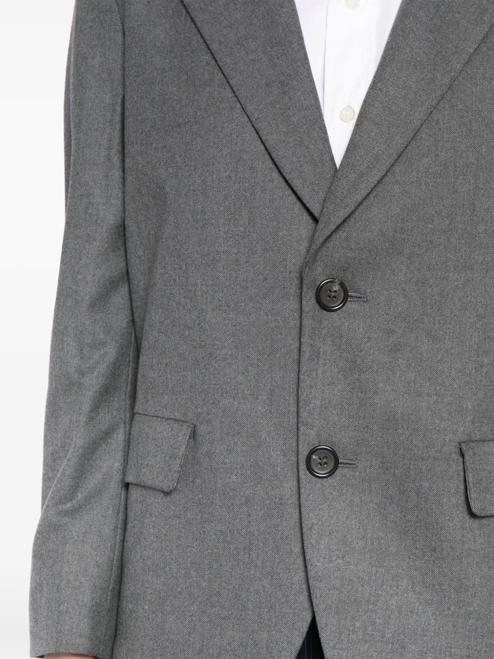 Undercover Blazer met enkele rij knopen Grijs