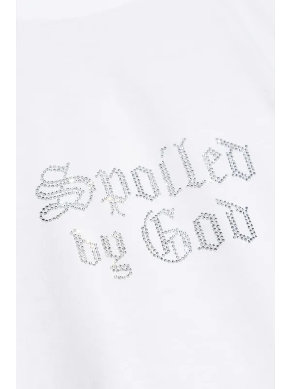 VETEMENTS Spoiled By God T-shirt | White | FARFETCH AZ