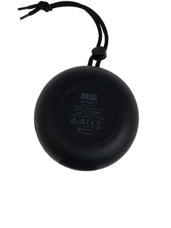 DIESEL　WIRLESS SPEAKER Diesel Logo Wireless Speaker | Black | FARFETCH PL