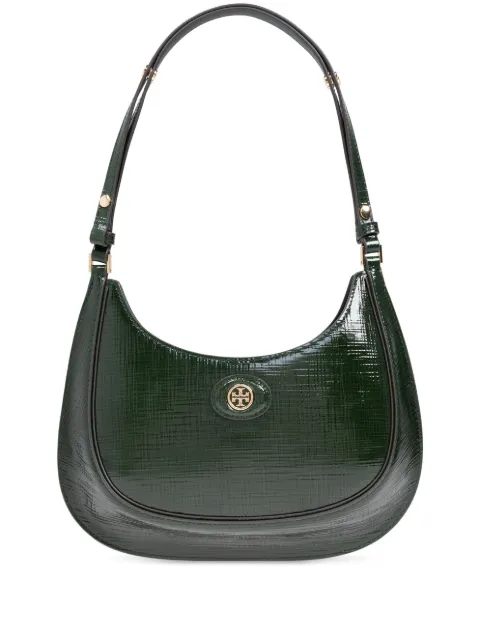 Tory Burch The Robinson Crosshatched shoulder bag