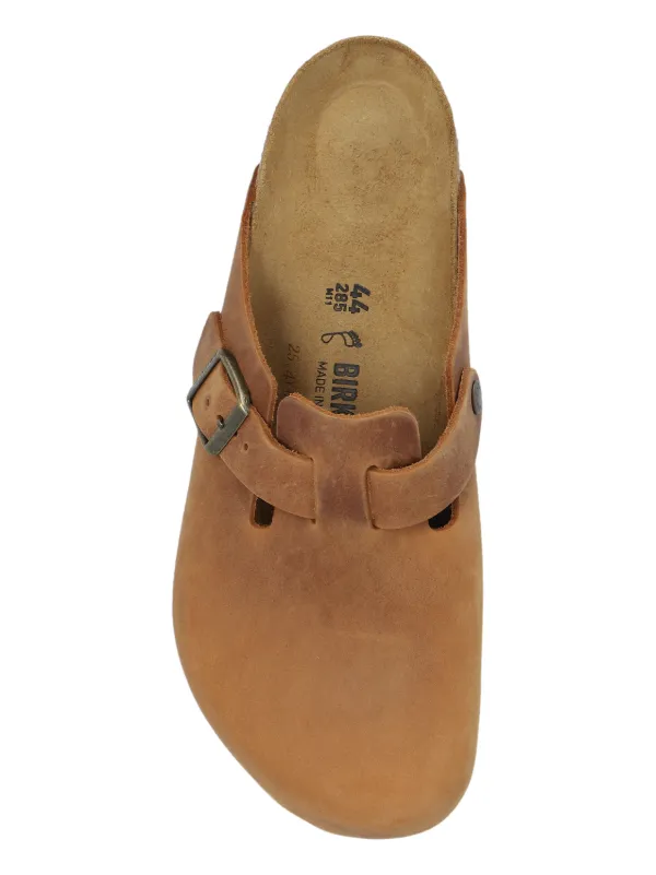 新品 BIRKENSTOCK Boston 27cmブラウン スエード サンダル Birkenstock Boston レザーサンダル | ブラウン | FARFETCH JP