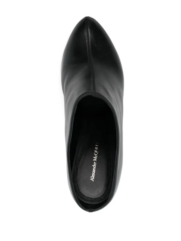 alexander mcqueen ミュール Alexander McQueen The Edge 120mm ミュール | ブラック