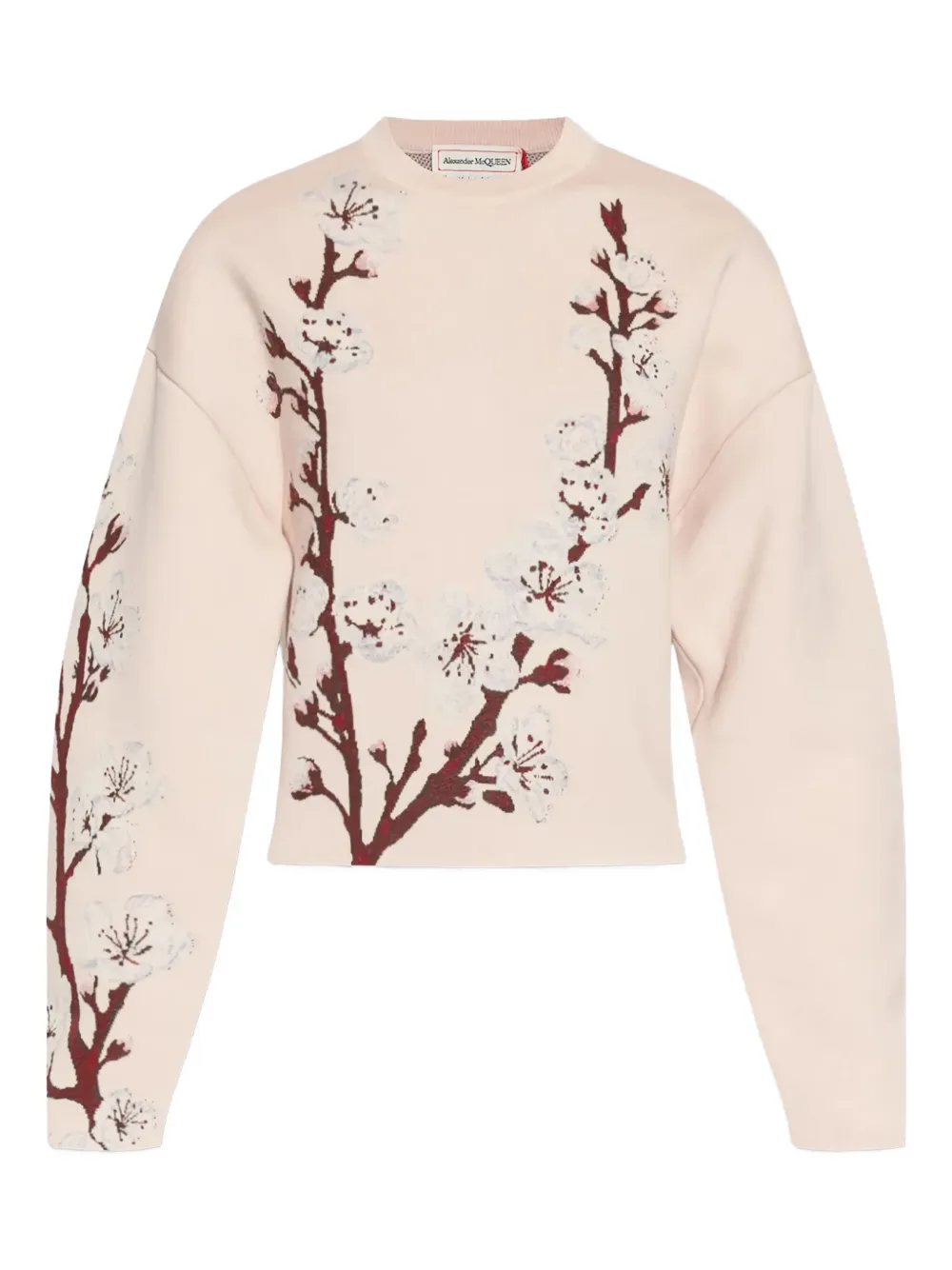 Alexander McQueen Blossom jumper - Rosa