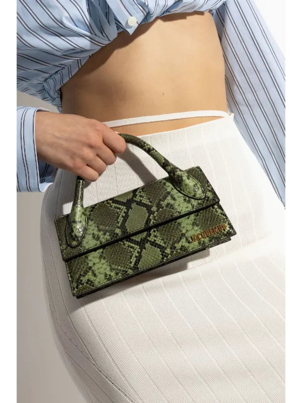 Jacquemus snakeskin bag sale