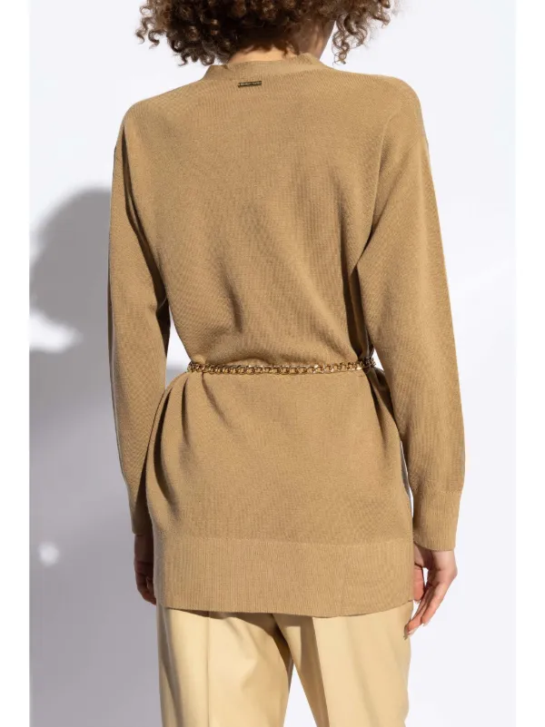 Michael kors long cardigan best sale