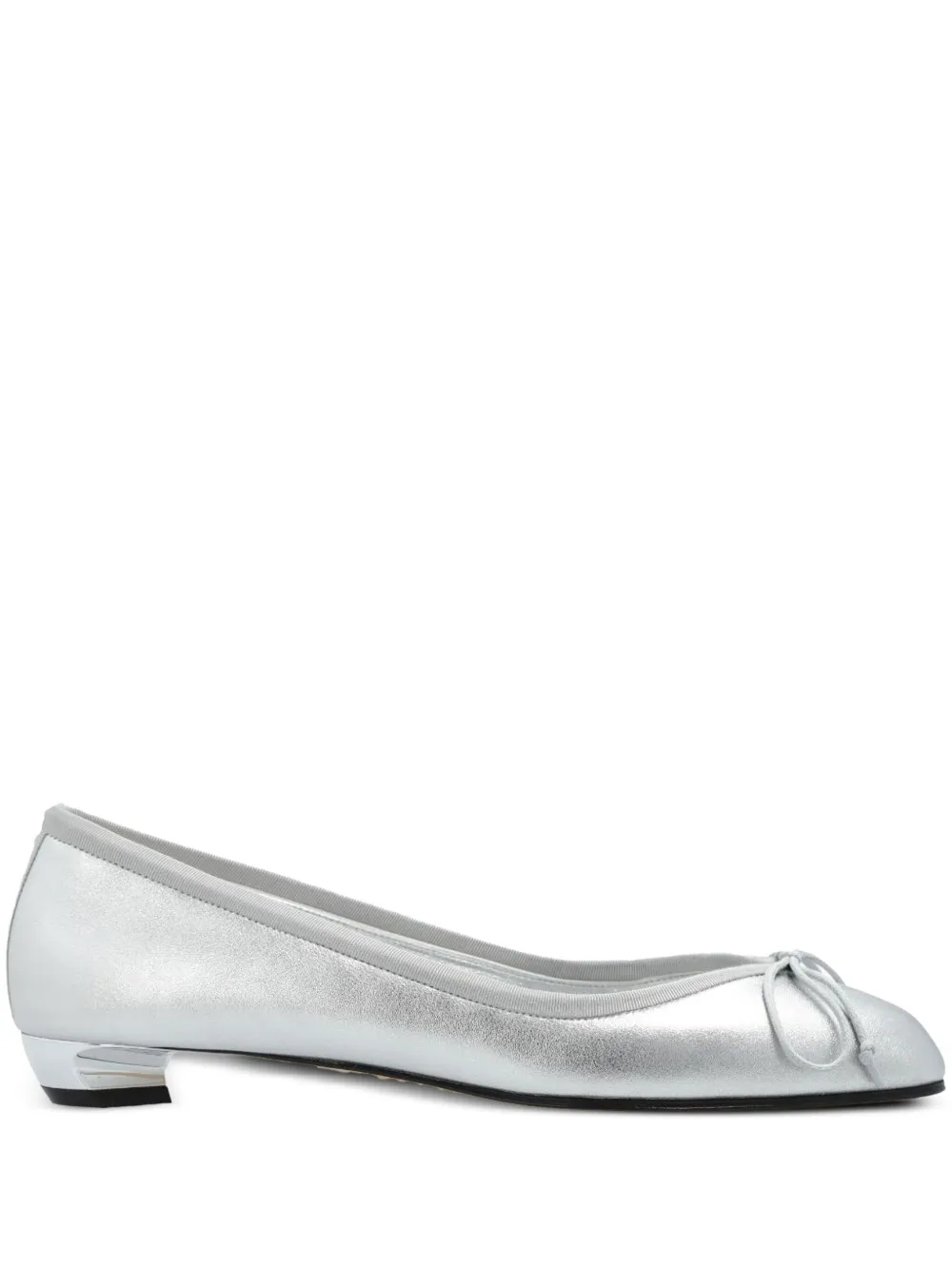 Alexander McQueen Armadillo ballerina shoes | Silver | Image 1