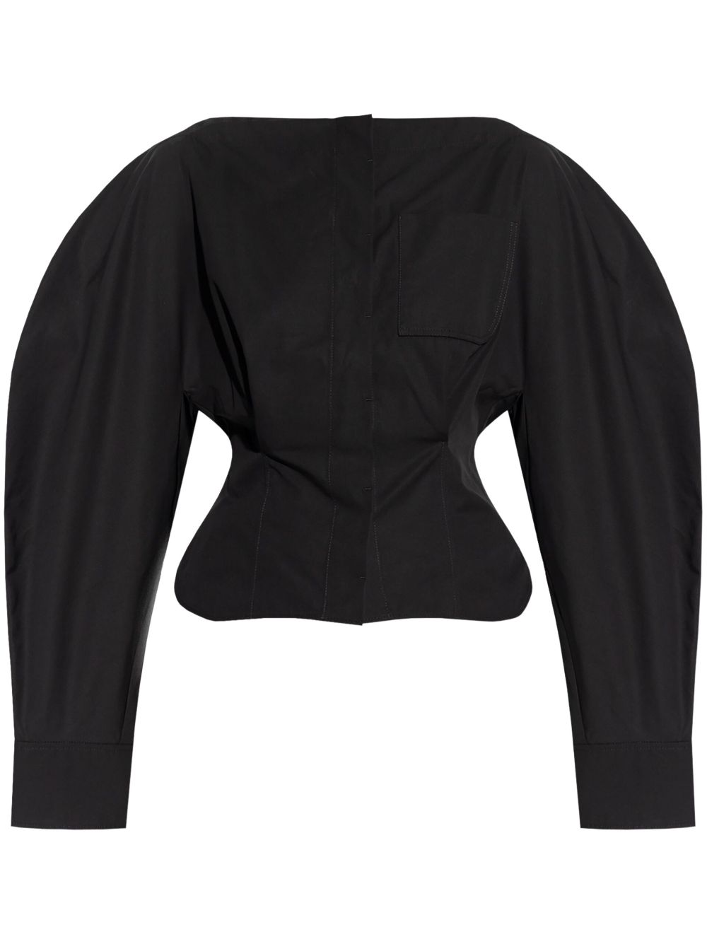 Jacquemus La Chemise Barco blouse Zwart