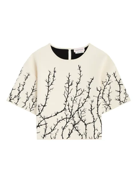 Alexander McQueen توب 'ثورن برانشز'