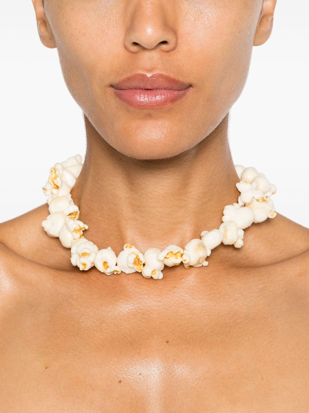 Acne Studios popcorn-chain necklace - Silver