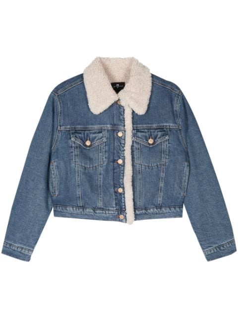 7 For All Mankind Nellie button-up denim jacket