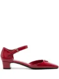 Prada 35mm patent leather pumps - Red