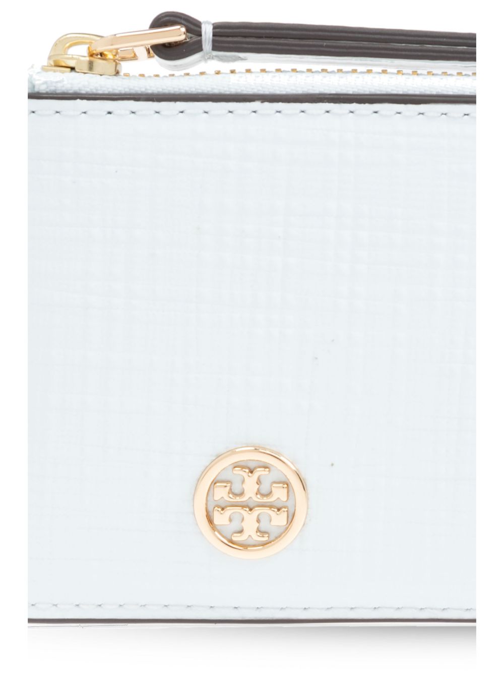 Tory Burch Robinson Crosshatched cardholder Women