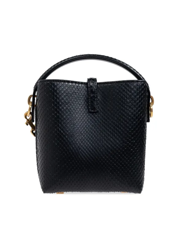 Saint Laurent Mini Le 37 Bucket Bag Black FARFETCH IE