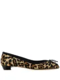 Alexander McQueen Armadillo ballerina shoes - Black