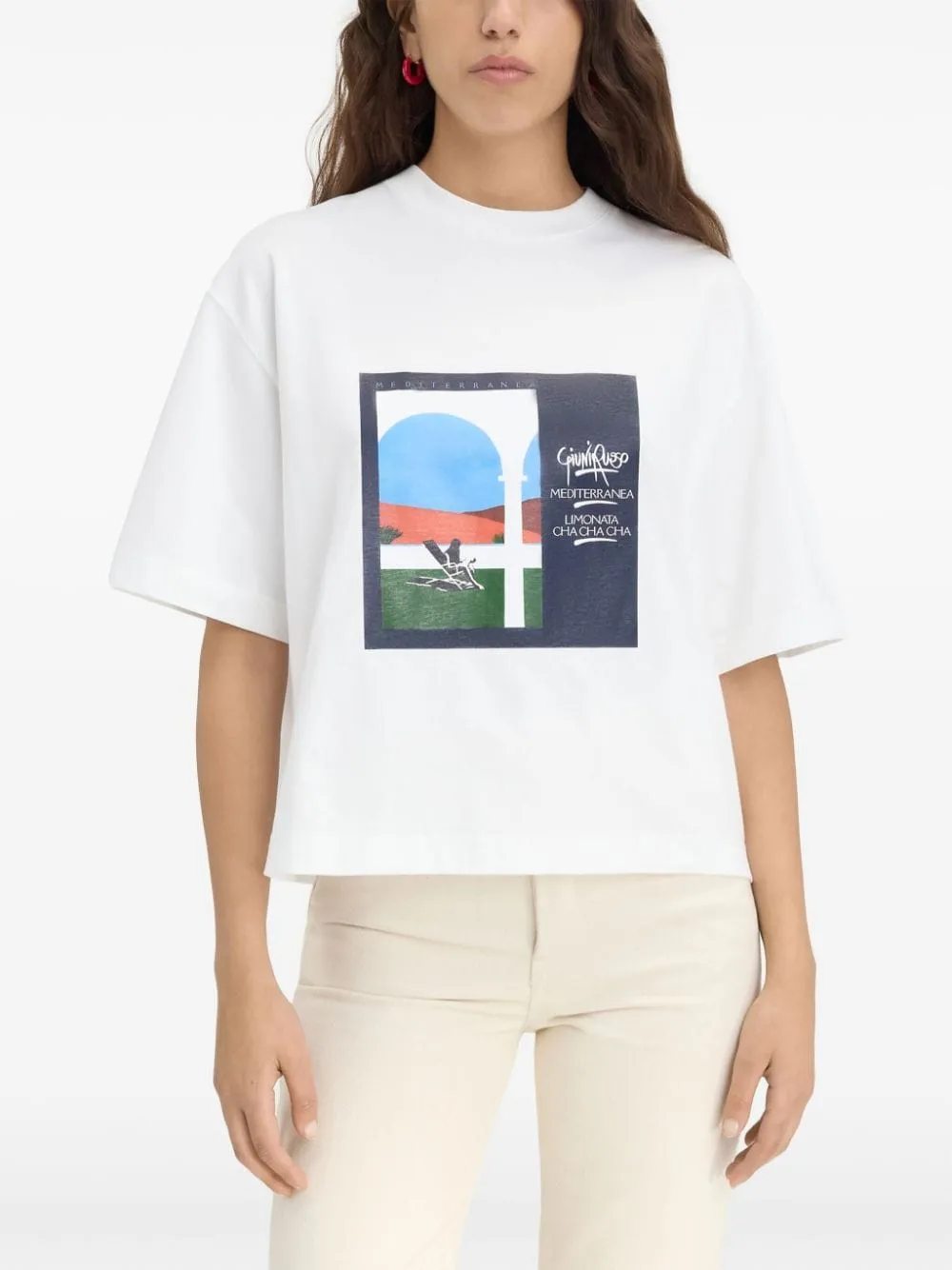 Jacquemus Le Scesa T-shirt Wit