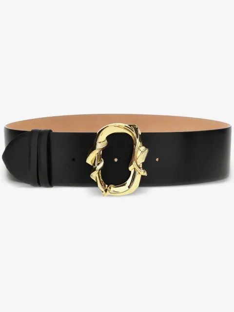 Alexander McQueen Gürtel mit Schlangen-Schnalle
