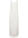 Khrisjoy Sunset sleeveless maxi dress - White