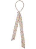 Bonpoint Anafi Liberty-print headband - White