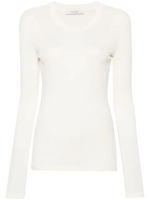 LEMAIRE playera con cuello redondo