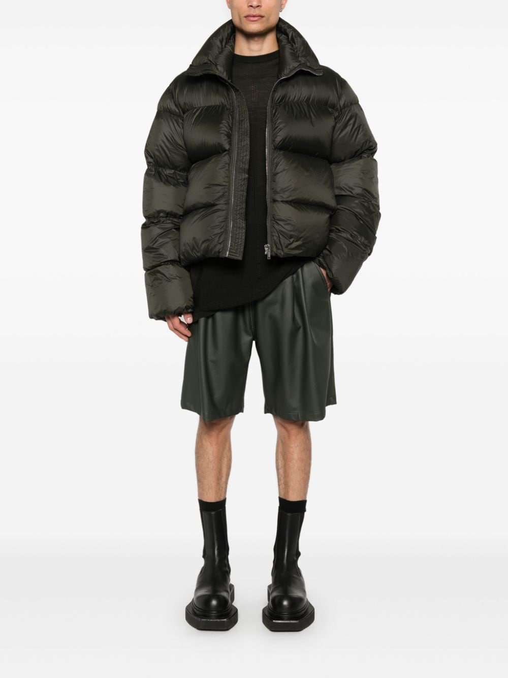 Rick Owens Oversized Level sweater - Groen