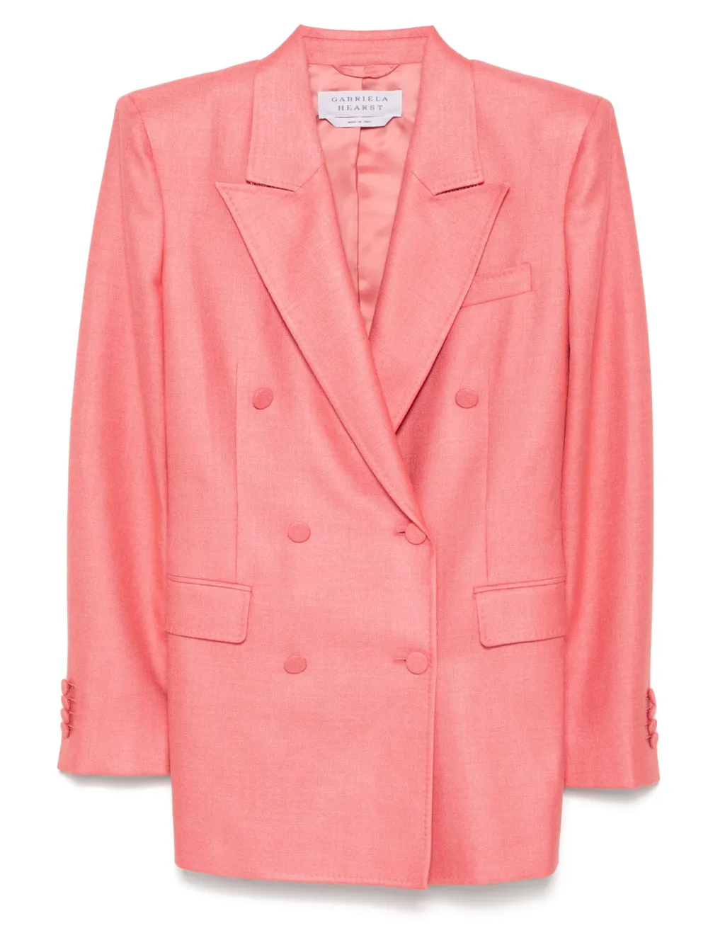 Gabriela Hearst Gavin Blazer In Pink