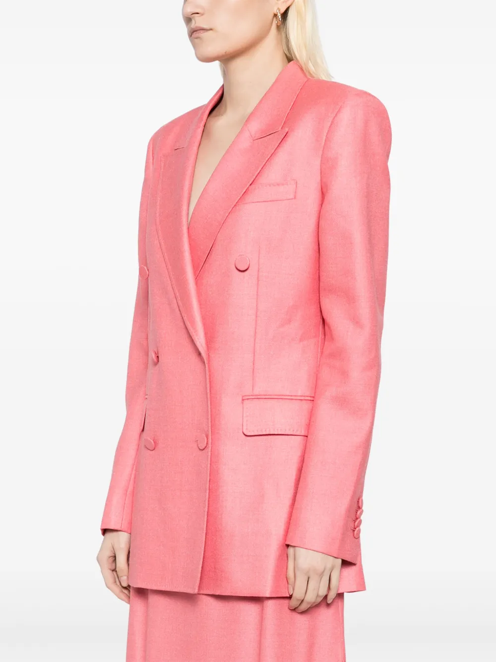 Gabriela Hearst Gavin blazer Roze