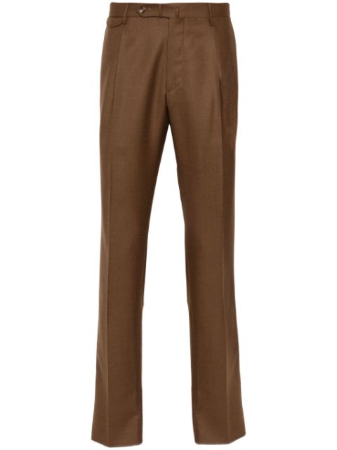 Tagliatore Tag pleat-detail tailored trousers Men