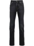 Jacob Cohën logo-patch jeans - Blue