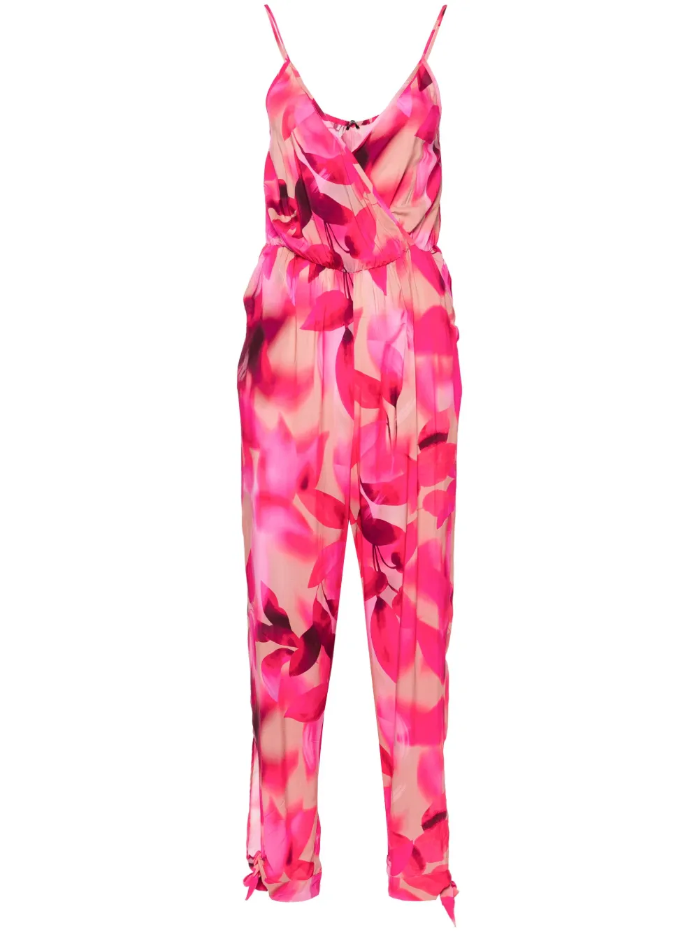 LIU JO Jumpsuit met bladerprint Roze