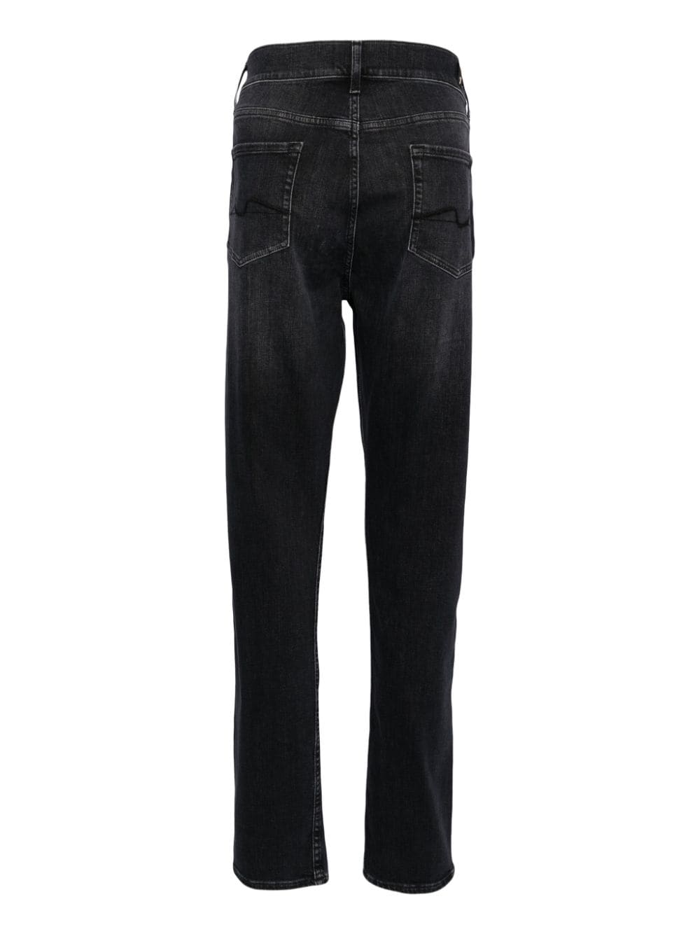 7 For All Mankind Slimmy Jeans - Zwart